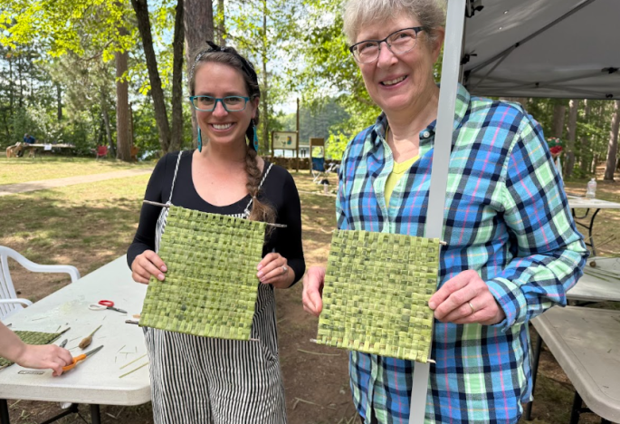 Cattail Mats Workshop